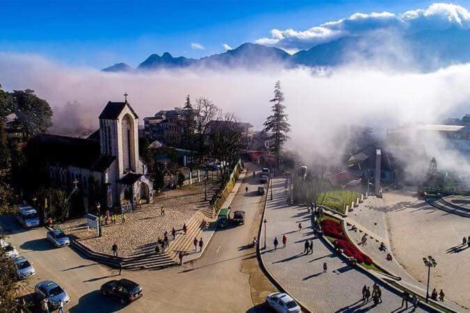 Khach San Sapa Ngay Nay Exterior foto